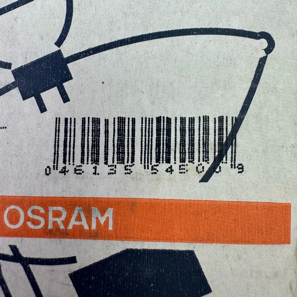 Lot Of 2 Osram 54500 DWE 650W 120V PAR36 G53 Medium Flood Par Lamp New Old Stock